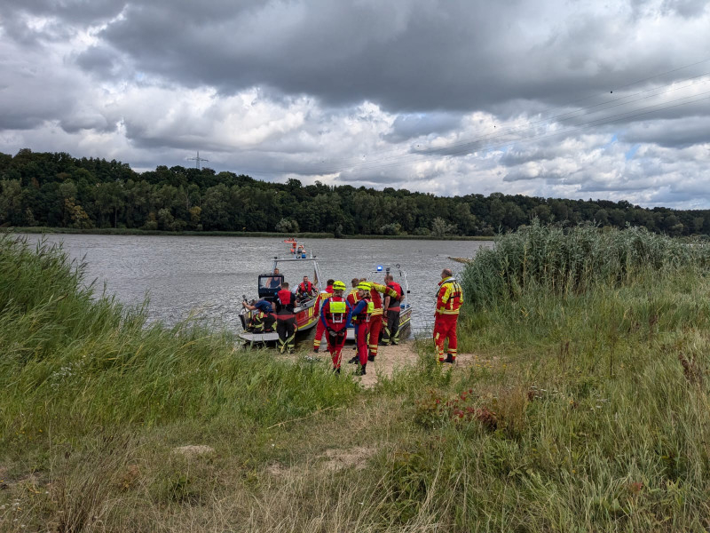 SEG-Einsatz Personensuche Elbe 21.08.2024